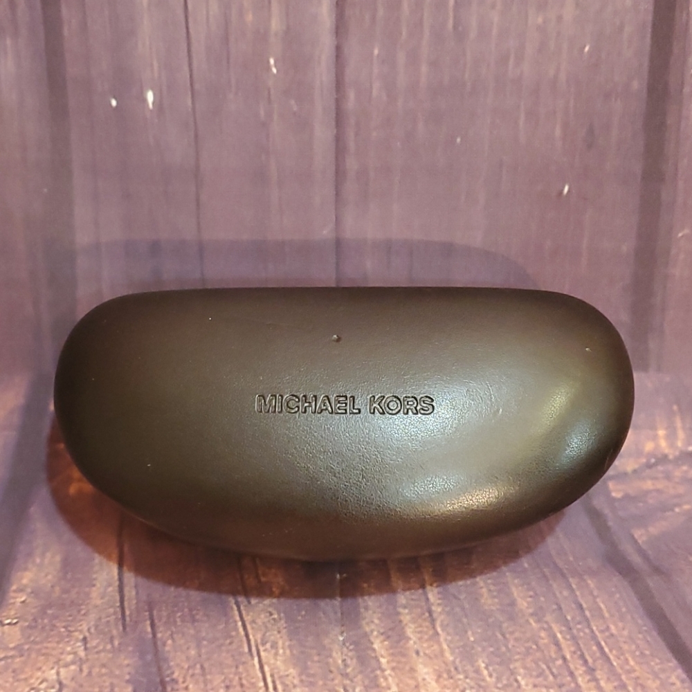 Michael Kors brown sunglasses case